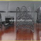 Iron Wire Craft Black Bed Room Set