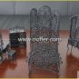 Iron Wire Craft Black Bed Room Set