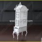 Iron Wire Craft White Cabinet