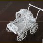 Iron Wire Craft White Cradle