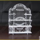 Iron Wire Craft White Shelf
