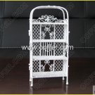 Iron Wire Craft White Shelf