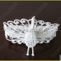 Iron Wire Craft White Peacock Chair