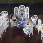 Iron Wire Craft White Living Set