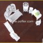 Iron Wire Craft White Living Set