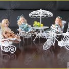 Iron Wire Craft White Courtyard Set