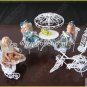 Iron Wire Craft White Courtyard Set