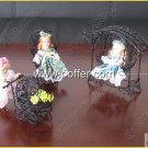 Iron Wire Craft Black Baby Sitter Set