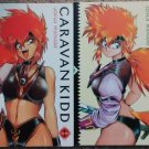 RARE CARAVAN KIDD VOLUME 1 & 2 LARGE GRAPHIC NOVEL MANGA JOHJI MANABE