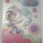 Vintage Korea Anime Pink Hana Witch DreamWorld Plastic Folder Art School Supply