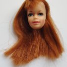 1966 Vintage Barbie UK Friend Stacie Doll Head Only Red Hair UK made in Japan