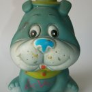 Vintage Cute Blue Plastic Dog Toy Taiwan