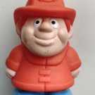 Vintage Tonka Vinyl Fireman Firefighter Chunky Play People Toy Figure 466556