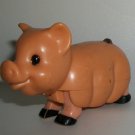 VINTAGE PLAYSKOOL LIL PLAYMATES PIG TOY FARM FIGURE FOR DOLLHOUSE