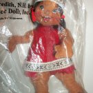 New Vintage AnnaLee Mobilitee Doll Native American Indian Girl 8" 1992 Hand Made