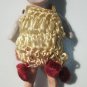 Vintage 4" Porcelain Germany Doll w/ Clothes