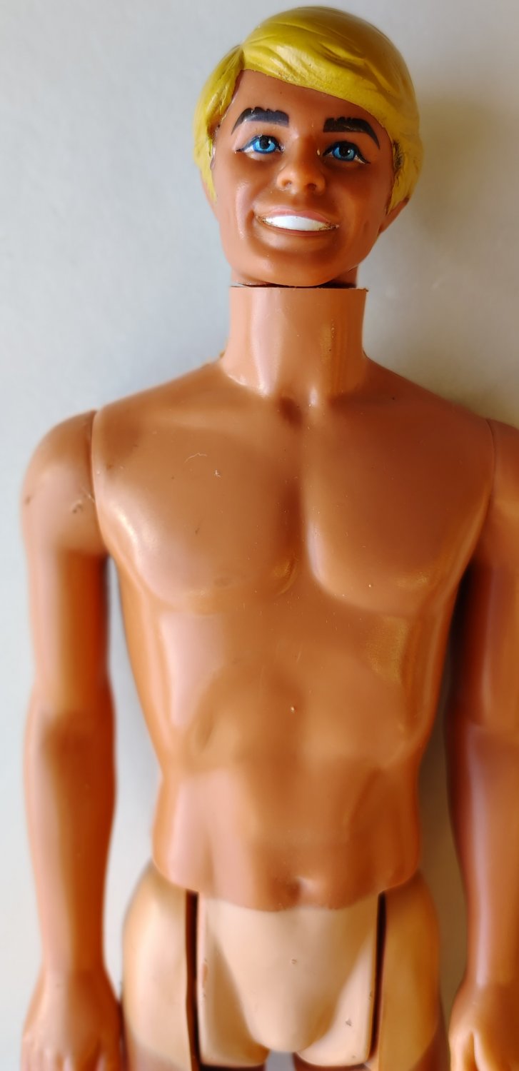 BARBIE 1978 VINTAGE SUN LOVIN' MALIBU KEN MALE DOLL NUDE