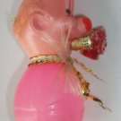 VintageRare Pink Korea Clown Squeeze Tummy Party Blower Favor Noisemaker Toy