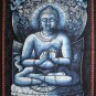 siddhartha buddha batik wall hanging ethnic buddhist tapestry yoga decor art