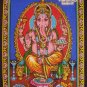 ganesha tapestry ganesh wall hanging ethnic sequin hindu elephant home decor India