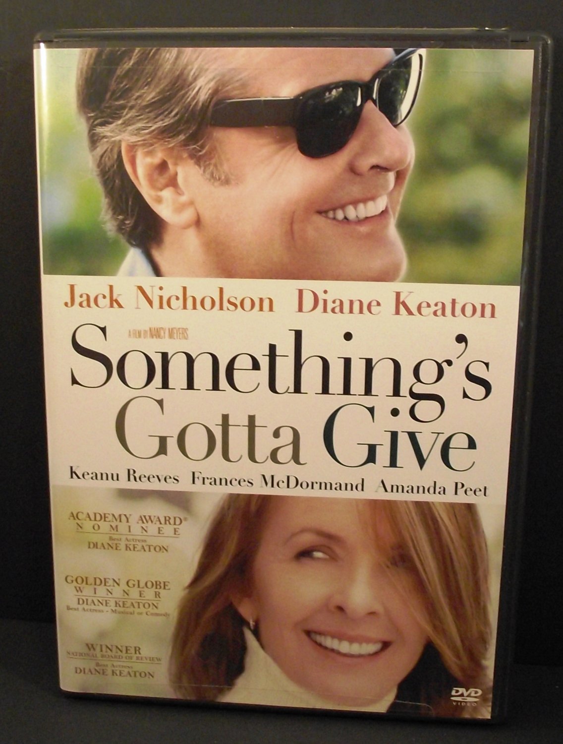 Something's Gotta Give DVD Jack Nicholson Diane Keaton Keanu Reeves 2003