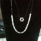 Star Of David double necklace