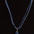 Blue tear drop crystal