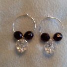Mickey mouse crystal dangles