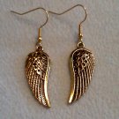 Gold angel wings
