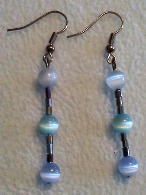 Blue cats eye