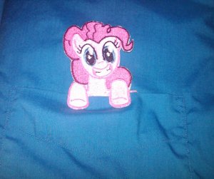 Pinkie Pie Pocket Topper Patch