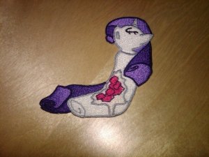 Rarity Burrito Patch