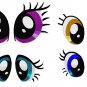 Embroidery Files - 90+ MLP Eyes in 270+ Sizes