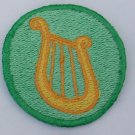 2 inch Lyra Merit Badge