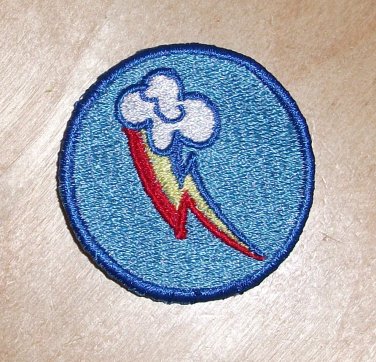 2 inch Rainbow Dash Merit Badge