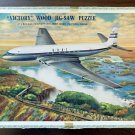 Vintage “Victory” Wood Jig-Saw Puzzle of a B.O.A.C “Comet” over Victoria Falls