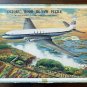 Vintage “Victory” Wood Jig-Saw Puzzle of a B.O.A.C “Comet” over Victoria Falls