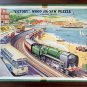Vintage “Victory” Wood Jig-Saw Puzzle of Seaside Traffic (1950s)