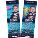 Summer Pool Personalized Picture Photo Birthday Party Ticket Invitations Children Kids Shark