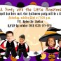 20 Halloween Birthday Party Photo Invitations Costume Witch Dracula Girl Boy Twins