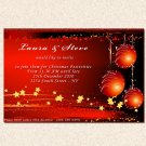 Printable Christmas Holiday Party Invitations Snowflake