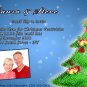 Printable Christmas Holiday Party Photo Invitations Snowflake Ornament