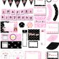 Printable Pirate Fairy Princess Birthday Party Kit - Ready to - Costume Girl Boy Twins