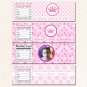 25 Personalized Fairy Princess Birthday Bottle Water Labels Wrappers Stickers