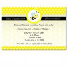 10 What´s Gonna Bee Gender Reveal Invitations Baby Shower Birthday