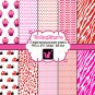 Valentines clipart clip art digital cardmaking graphics zebra cupcake ladybug leopard