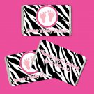 Printable Personalized Zebra Feet Mini Candy Wrapper