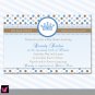 Printable Personalized Prince Crown Baby Boy Shower Birthday Party Invitations