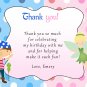 30 Pirate Fairy Pixie Princess Birthday Party Thank You Cards Note Baby