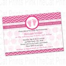 Printable Valentines Love Day Inspired Baby Shower Invitations